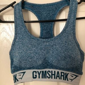 Gymshark Flex Sports Bra in Blue Marl